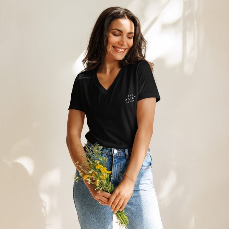 The Daily Pitch Essential V-Neck